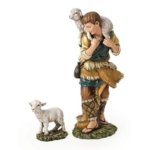 Shepherd with Lamb - 2 piece set  [27" Scale]