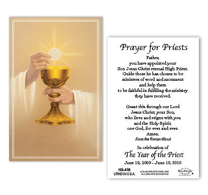 Prayer for Priests-Year of the Priest