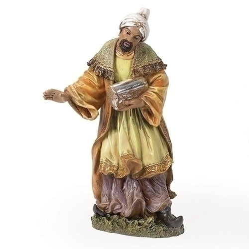 Nativity, African King, Colored, Indoor/Outdoor [27" Scale]