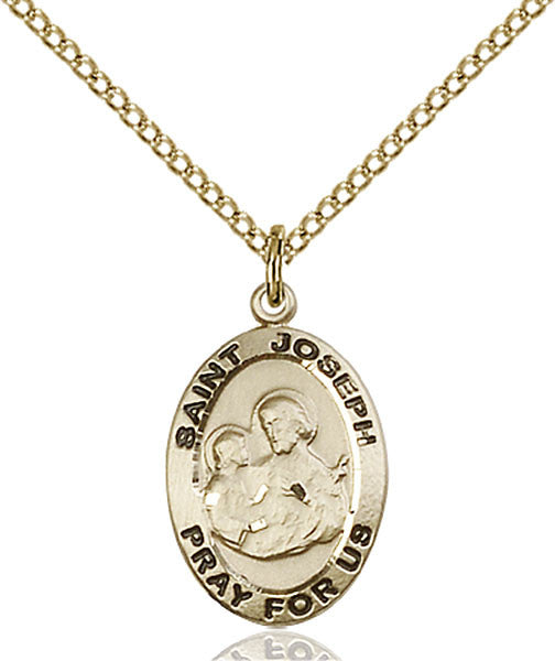 Gold Filled St. Joseph Pendant