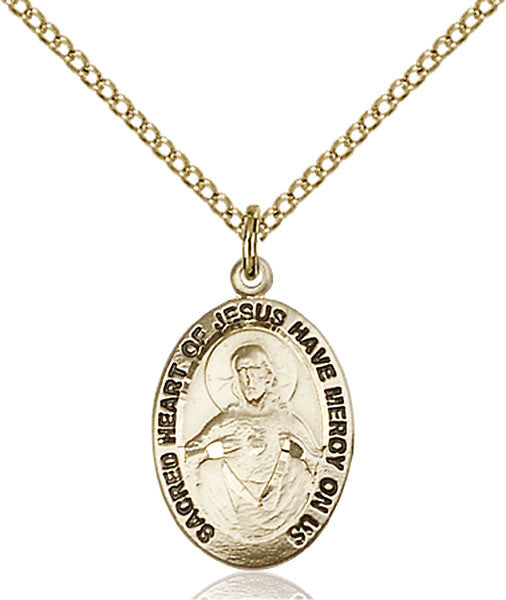 Gold Filled Scapular Medal