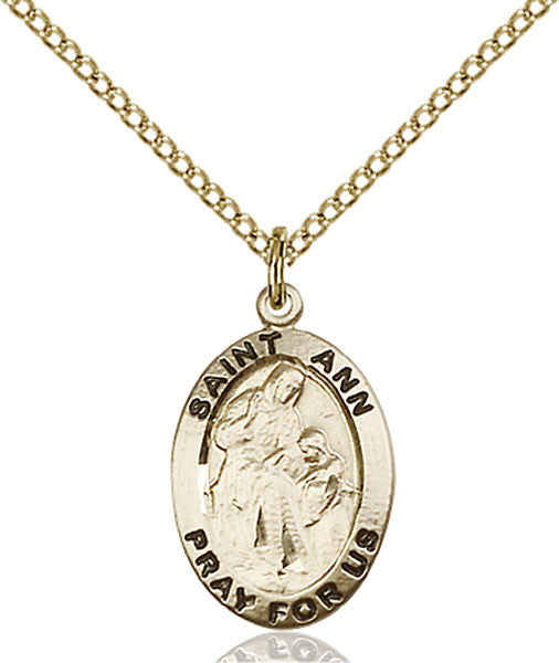 Gold Filled St. Ann Pendant