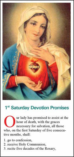 1st Saturday Devotion Promises