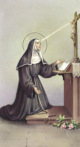 St. Rita Holy Card