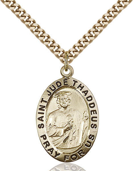 Gold Filled St. Jude Pendant