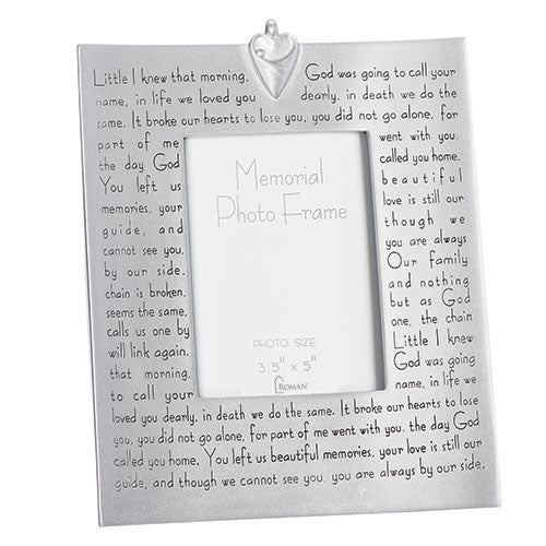 9.25 Memorial Frame