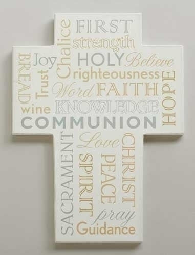First Communion Wall Cross