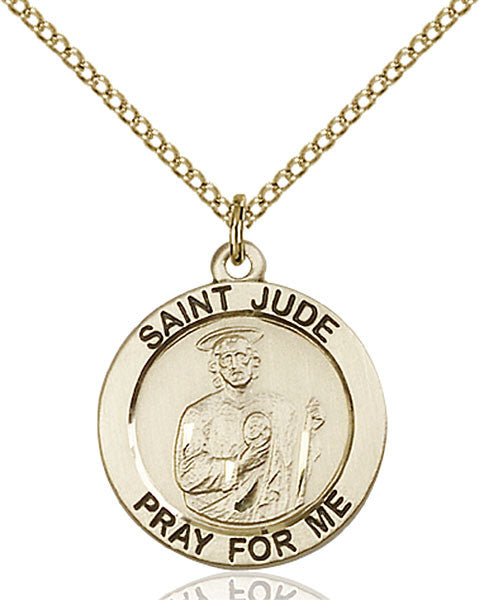 Gold Filled St. Jude Pendant