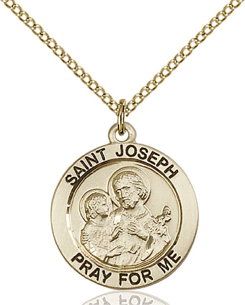 Gold Filled St. Joseph Pendant