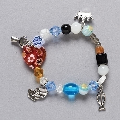 First Communion Story Bracelet Stretch