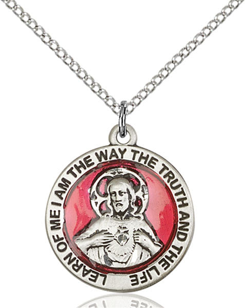 Sterling Silver Scapular Pendant