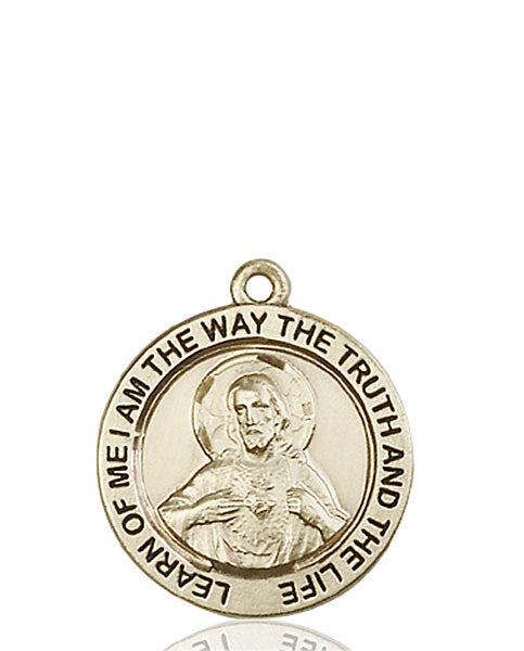 14kt Gold Scapular Medal