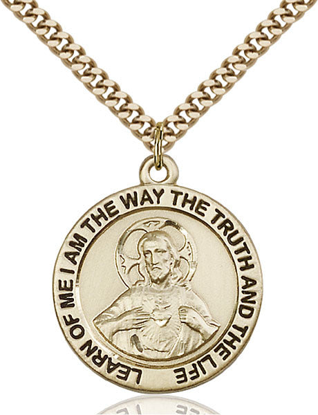 Gold Filled Scapular Pendant