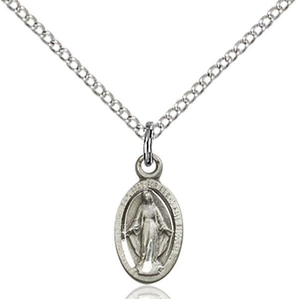 Sterling Silver Miraculous Pendant