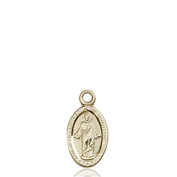 14kt Gold Scapular Medal