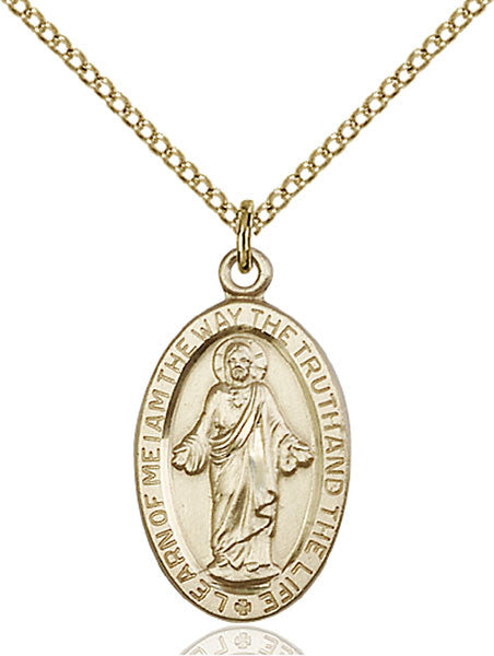 Gold Filled Scapular Pendant