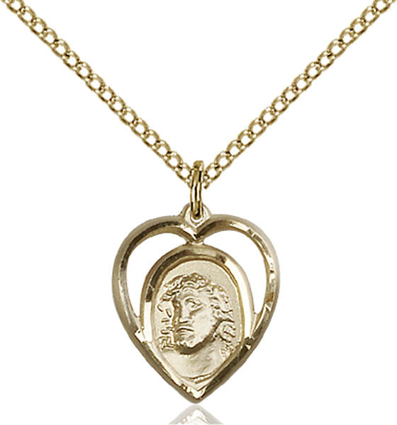 Gold Filled Ecce Homo Pendant
