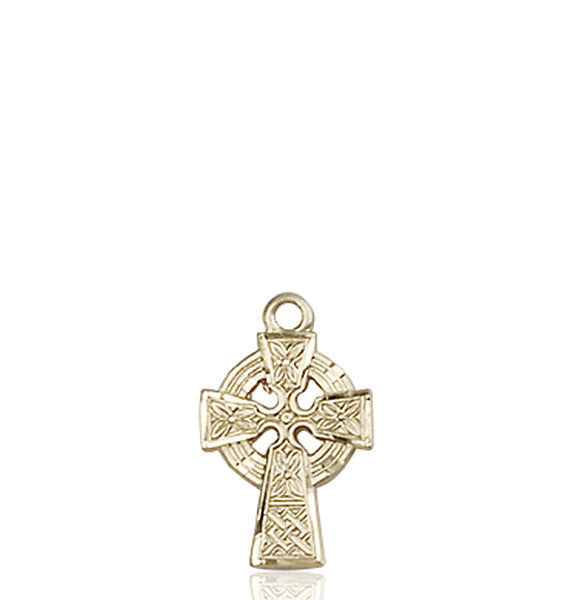 14kt Gold Celtic Cross Medal