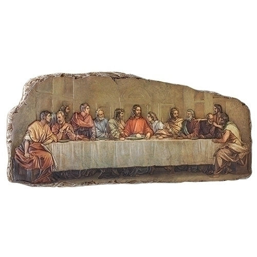 Last Supper Wall Plaque, 18.5"