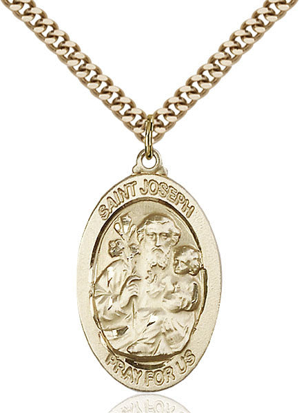 Gold Filled St. Joseph Pendant
