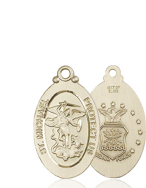 14kt Gold St. Michael / Air Force Medal