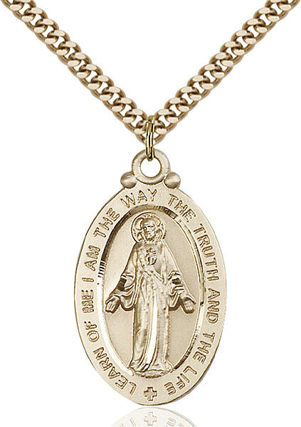 Gold Filled Scapular Pendant