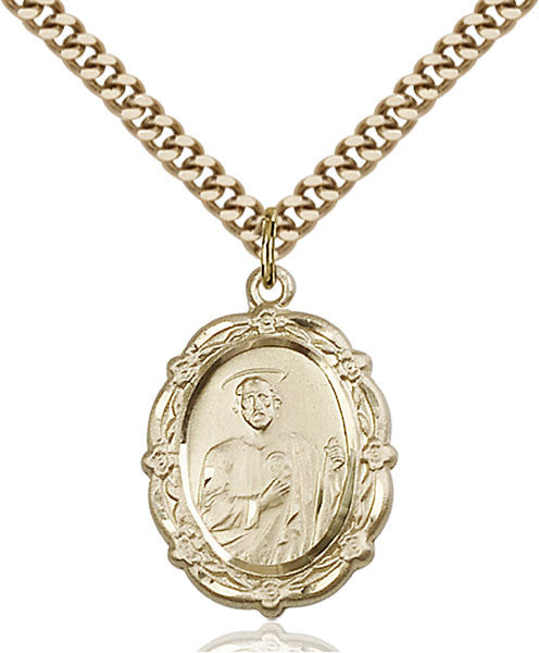 Gold Filled St. Jude Pendant