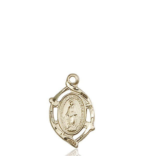 14kt Gold Miraculous Medal