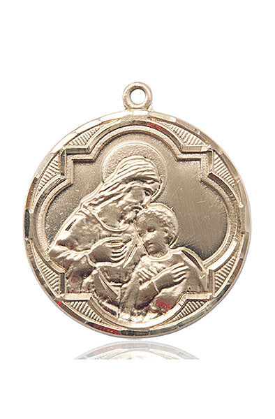 Medalla del Santísimo Sacramento en oro de 14kt
