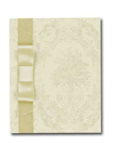 Wedding Memory Book Ivory Floral Urn