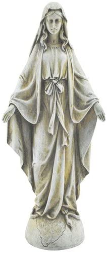 Estatua de jardín de Nuestra Señora de la Gracia 14"