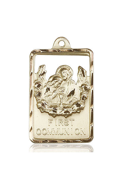 14kt Gold Communion / First Reconciliation Medal