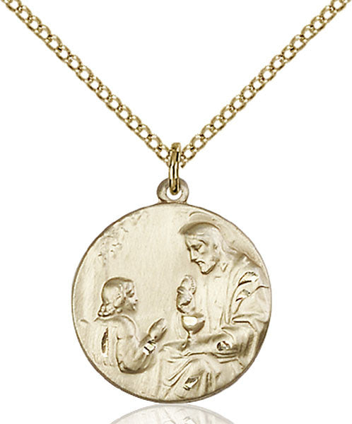 Gold Filled St. Christopher Pendant