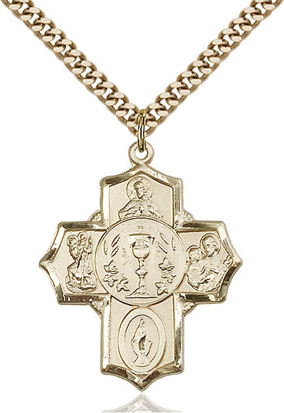 Gold Filled 5-Way Pendant