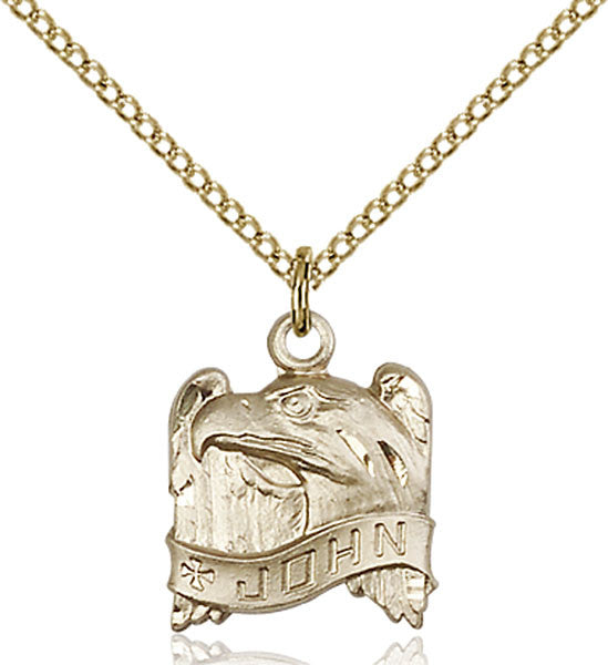 Gold Filled St. John Pendant