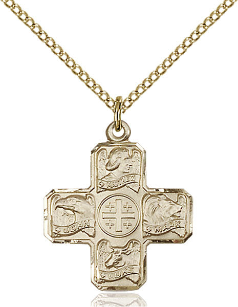Gold Filled Evangelist Pendant
