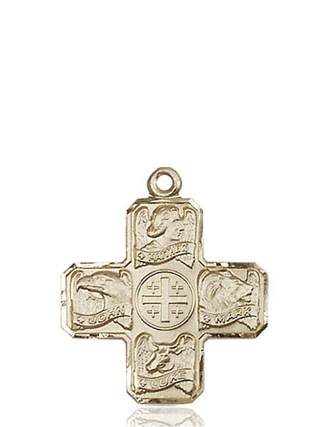 Medalla de evangelista de oro de 14kt