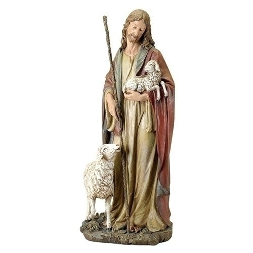 Figura/estatua del Buen Pastor, 36.5"