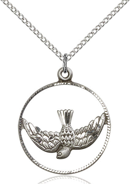 Sterling Silver Holy Spirit Pendant