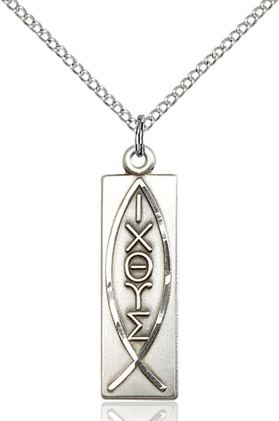 Sterling Silver Fish Pendant