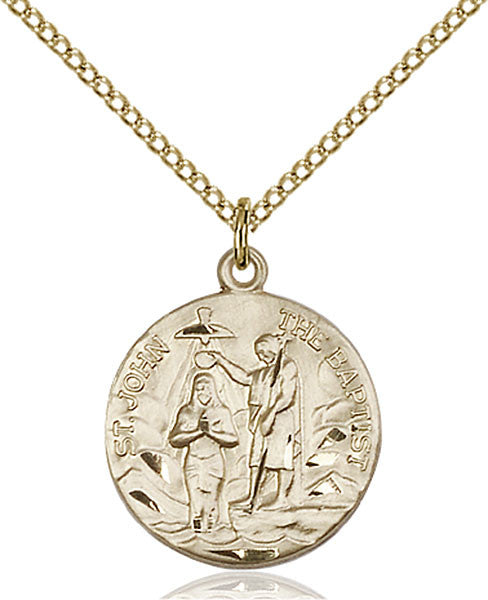 Gold Filled St. John the Baptist Pendant
