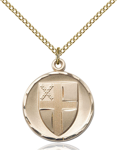 Gold Filled Episcopal Pendant