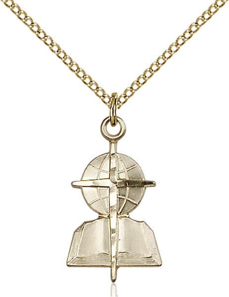 Gold Filled Southern Baptist Pendant