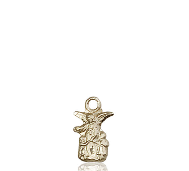 14kt Gold Littlest Angel Medal