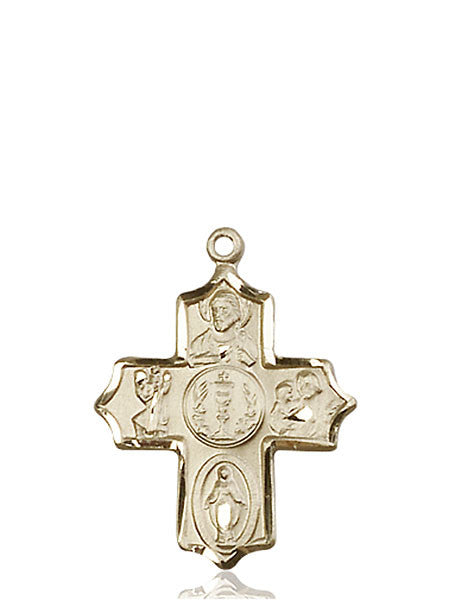 14kt Gold 4-Way Medal