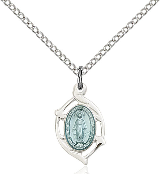 Sterling Silver Miraculous Pendant