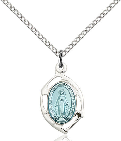 Sterling Silver Miraculous Pendant