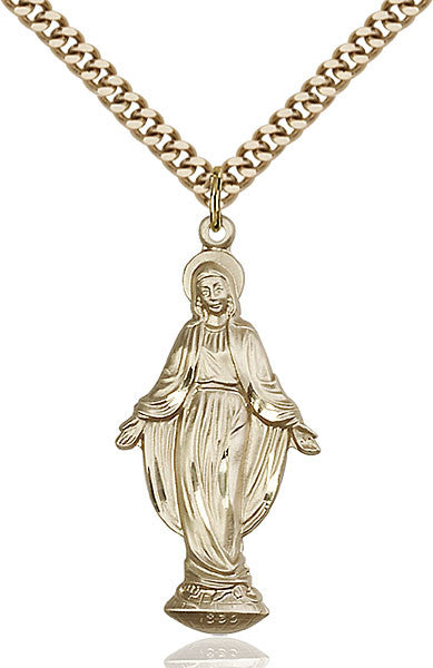 Gold Filled Miraculous Pendant