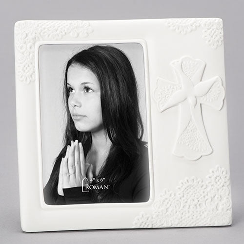 Lace Confirmation Frame