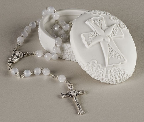 Lace Confirmation Keepsake Box